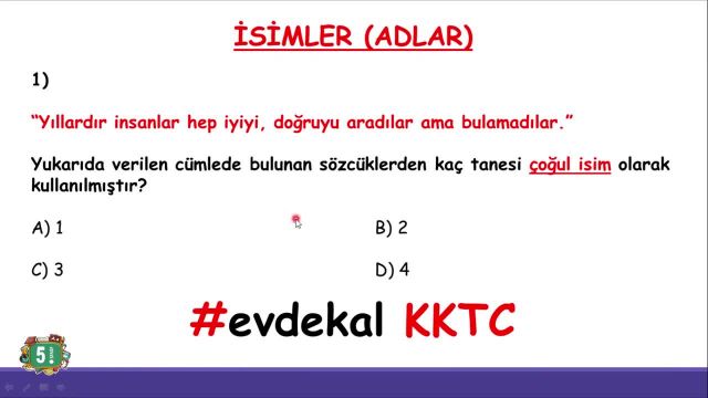 BRT 18 Şubat 2021 Uzaktan Eğitim  5 Sınıf