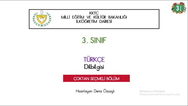 BRT 26 Şubat 2021 Uzaktan Eğitim 3 Sınıf