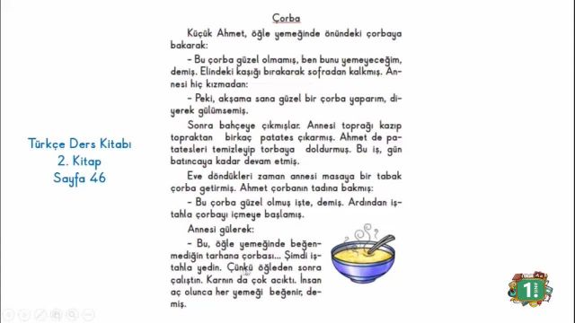 BRT 6 Nisan 2021 Uzaktan Eğitim 1 Sınıf