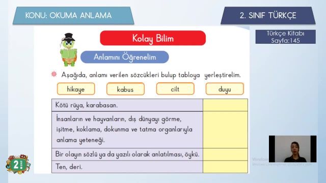 BRT 3 Mayıs 2021 Uzaktan Eğitim 2 Sınıf