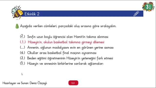 BRT 3 Haziran 2021 Uzaktan Eğitim 3 Sınıf